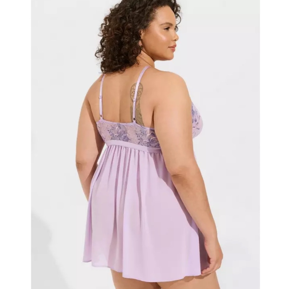 Torrid Lace High Neck Babydoll - Picture 6 of 9